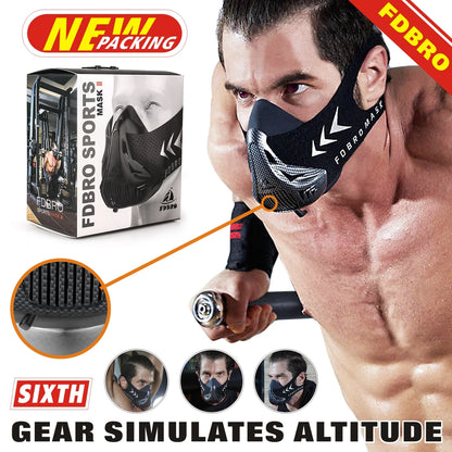 Workout ,Running , Resistance ,Sports Mask Fitness Elevation ,Cardio ,Endurance Mask for Fitness Training Sports Mask 3.0
