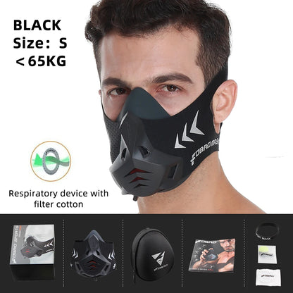 Workout ,Running , Resistance ,Sports Mask Fitness Elevation ,Cardio ,Endurance Mask for Fitness Training Sports Mask 3.0