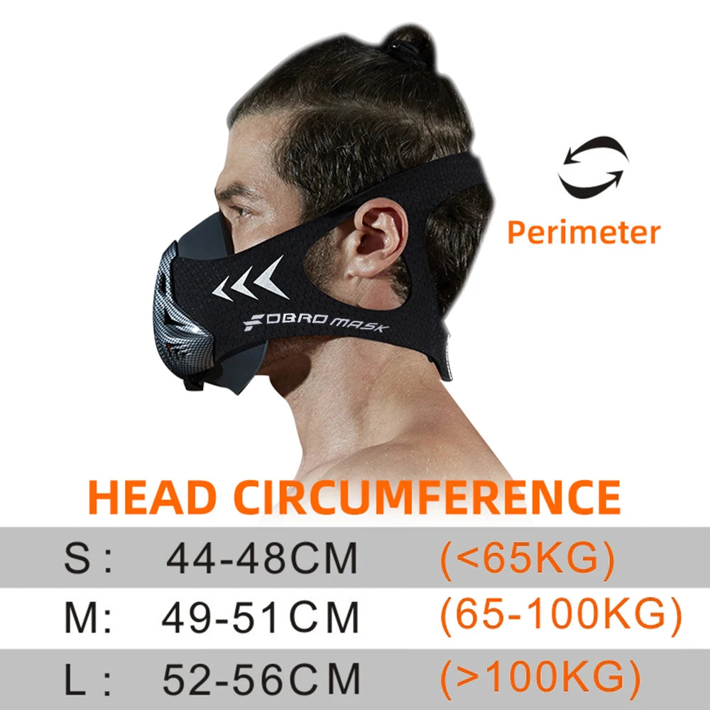 Workout ,Running , Resistance ,Sports Mask Fitness Elevation ,Cardio ,Endurance Mask for Fitness Training Sports Mask 3.0