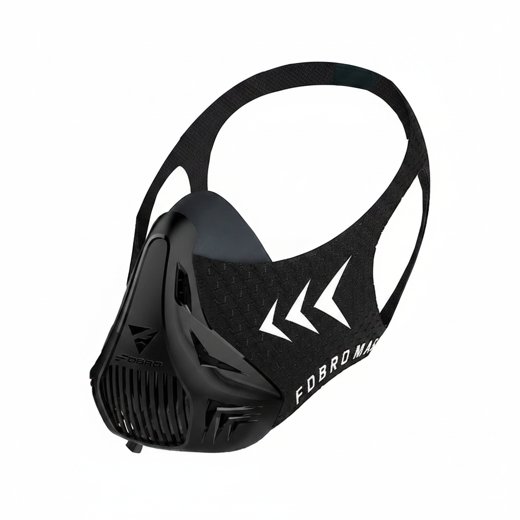 Training Elevation Mask on white background